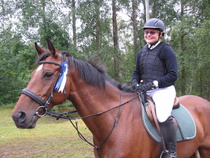 Santahaminan Mestari vuosimallia 2016- Upseeiratsastajien Riitta Hovi 